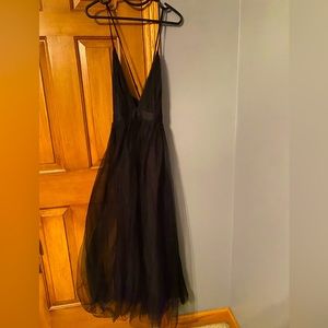 Floerns black dress